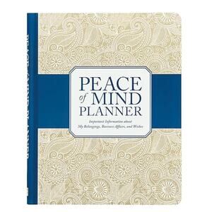 BRAND NEW Peace of Mind Planner Book